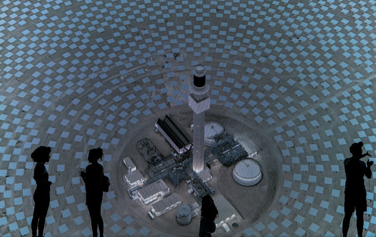 LACMA's tweet photo. Don't miss it: "Solar Reserve" closes September 3. You'll never see quite the same thing as this digital simulation has no real beginning or end. Check it out this weekend and tag your photos with #SolarReserve :: © John Gerrard Photo © Museum Associates/LACMA https://t.co/5GYgZZWUBg