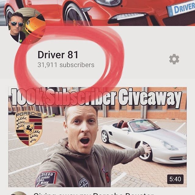 porschefind's tweet photo. Another milestone approaching. Who will help me get to 32k subscribers? Link in bio #prettyplease #youtube #youtubers #subscriptionbox #subscribe #porsche #boxster #porsche911 #porschecayman #porschecayenne #porschepanamera #driver81 #porschefind #likefo… https://t.co/XUX6SP0Lez https://t.co/DtW2YVp3vq