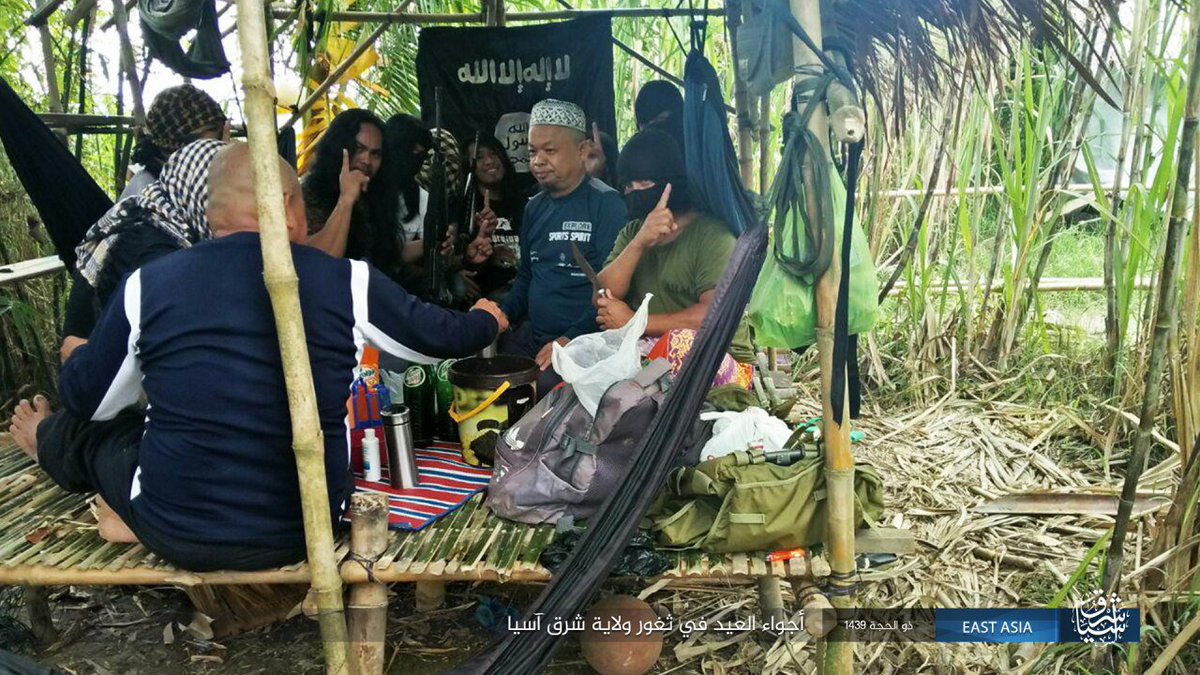 #Philippines
#ISEA (#Isis) released some pics of its militants celebrating #EidAlAdha .