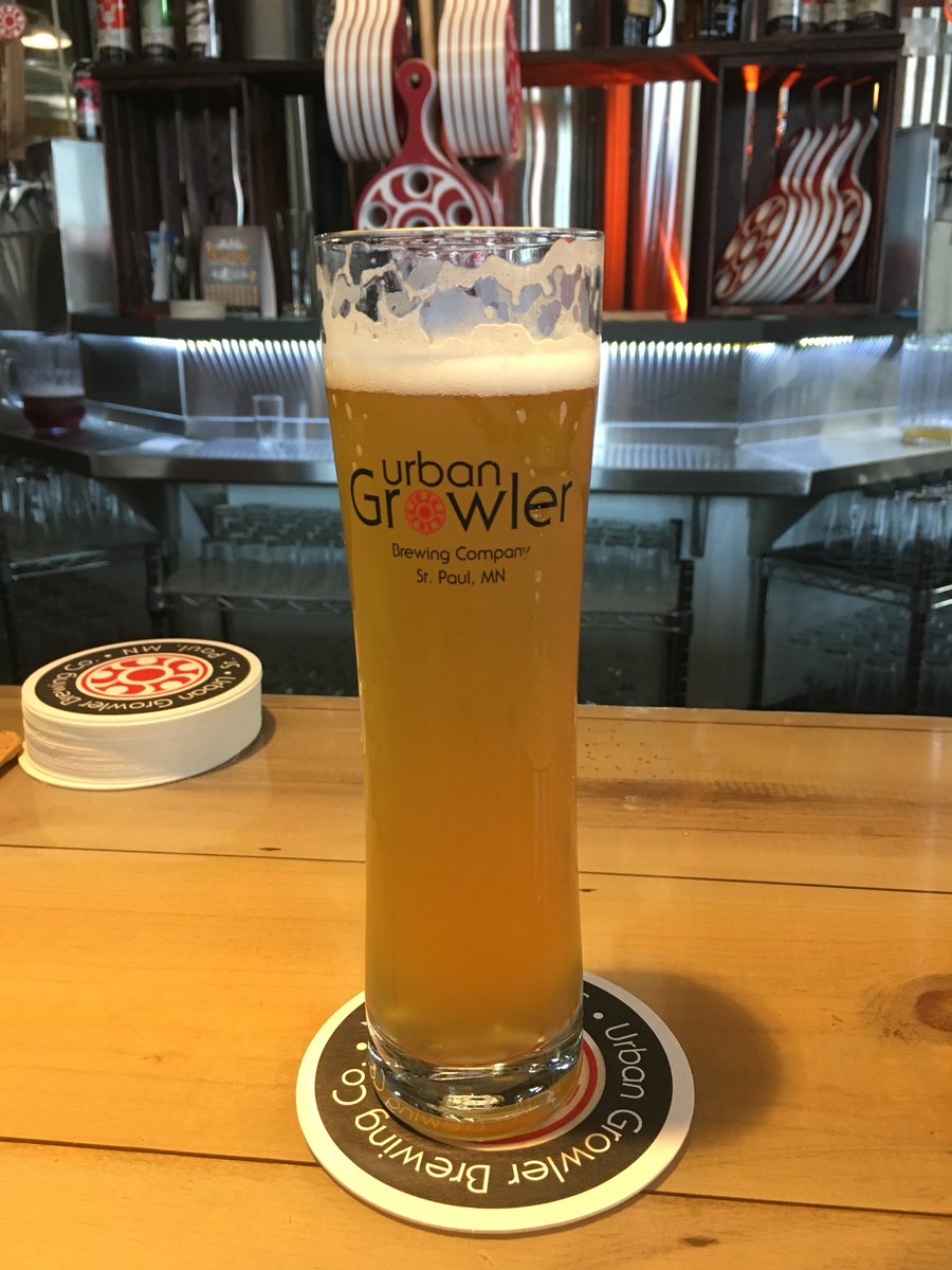 Happy 4th Anniversary Urban Growler! #urbangrowler #kolsch #appropriateglassware