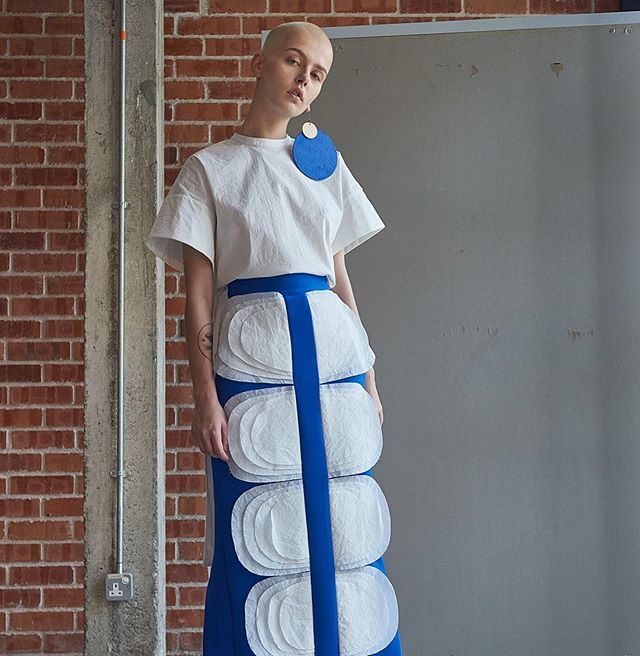 Discover more about the abstract eponymous brand @ajaneofficial via the link in our bio. Coming to #FashionScout SS19! ift.tt/2MpRDid