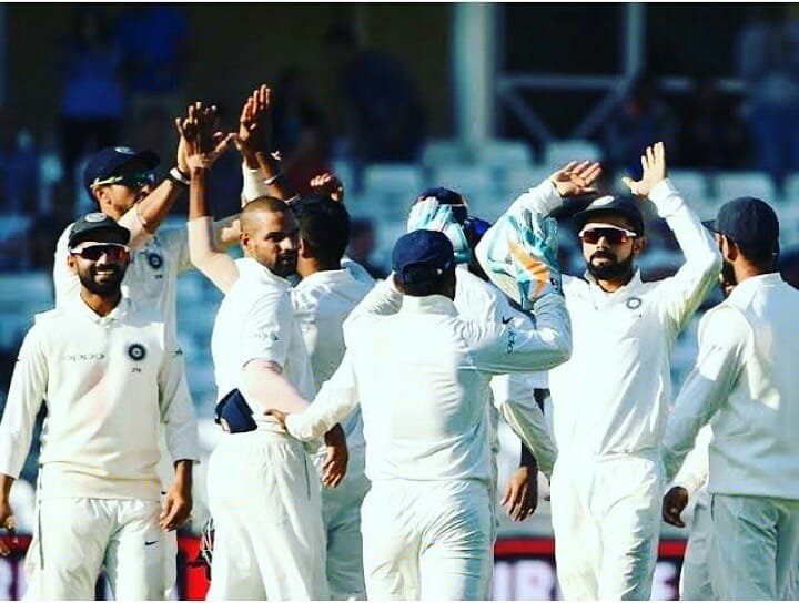 imvkholi_'s tweet photo. Top performance by the boys! Amazing game and a great win. ✌️ https://t.co/zjjJrBHJj8