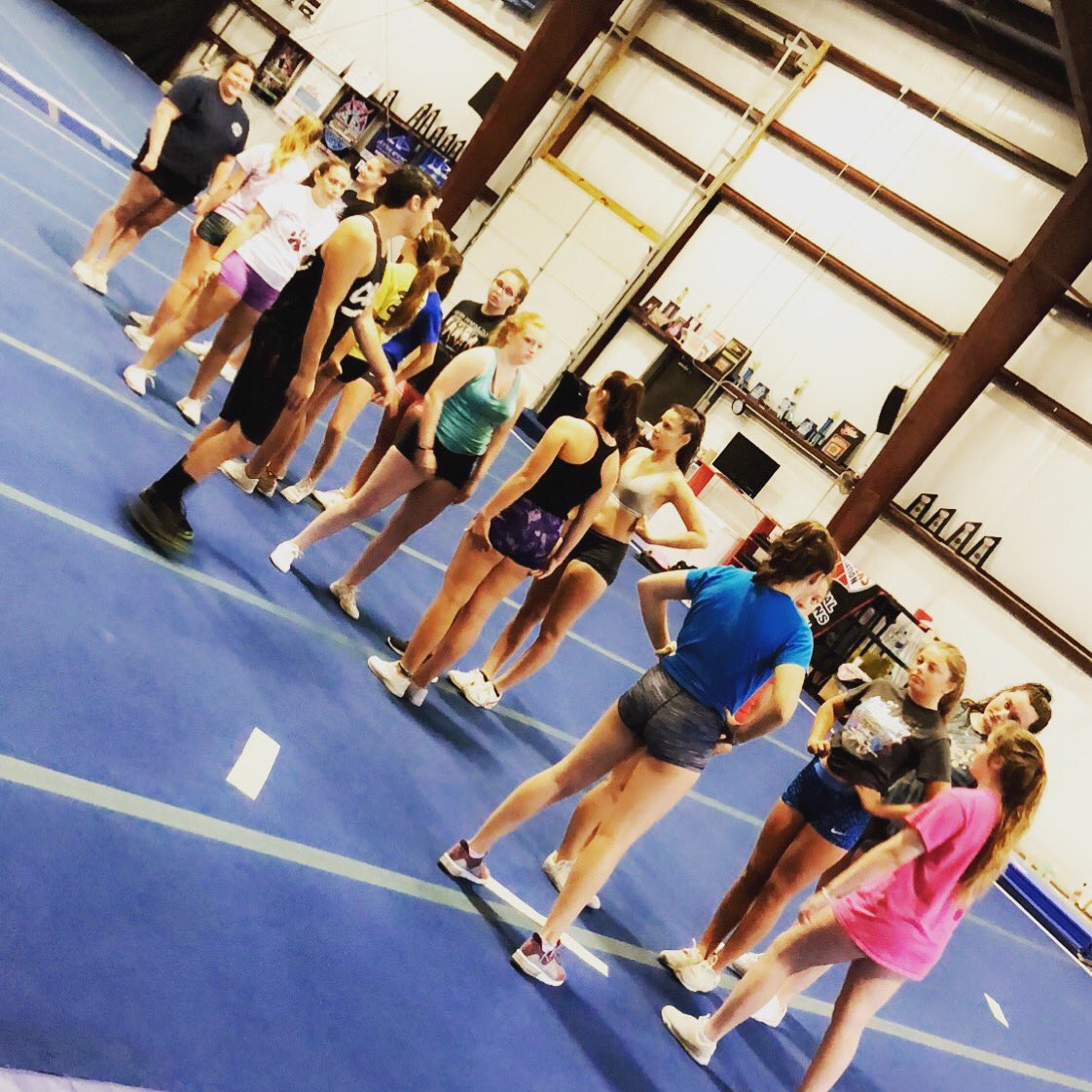 Day 2 is a wrap!  These girls are pouring their hearts and souls in to this season and it shows! So impressed!!! 🖤🐾 Looking forward to our last day tomorrow!