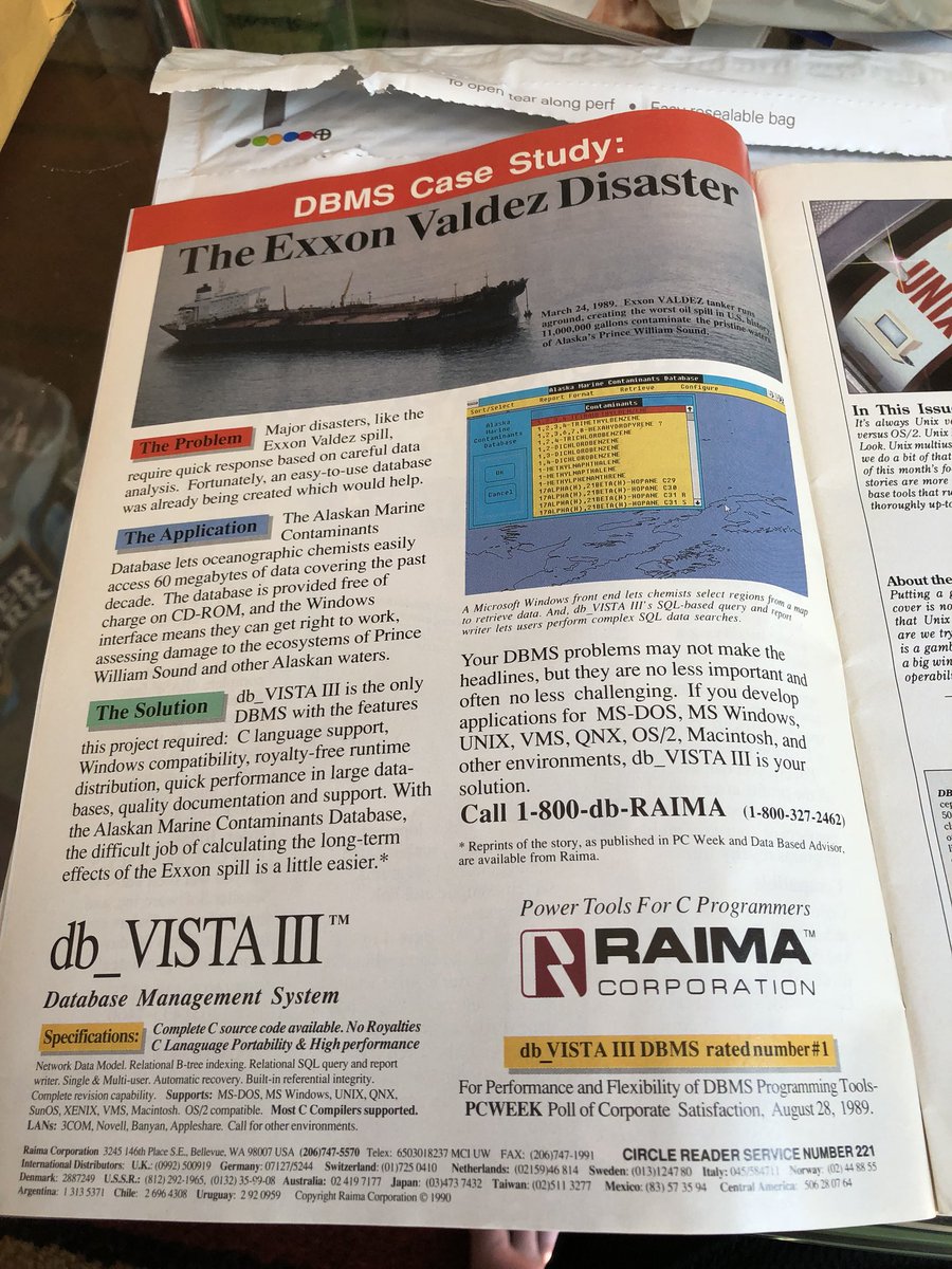 Jonah H. Harris (@jonahharris) on Twitter photo Was going through an old DBMS magazine and ran across this blast from the past <a href="/McGuy/">Steven Graves</a> <a href="/Chrisxtreme/">Chris Mureen</a> Was going through an old DBMS magazine and ran across this blast from the past <a href="/McGuy/">Steven Graves</a> <a href="/Chrisxtreme/">Chris Mureen</a>