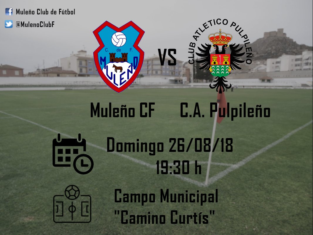 3ª DIVISIÓN 🔴⚪

¡Que empiece lo bueno! 
Este domingo comienza la Tercera División y lo hacemos en casa frente al <a href="/pulpileatletico/">Club Atco Pulpileño</a>.

El domingo a las 19:30h te esperamos en el Curtís, porque este año #ContigoSumamos