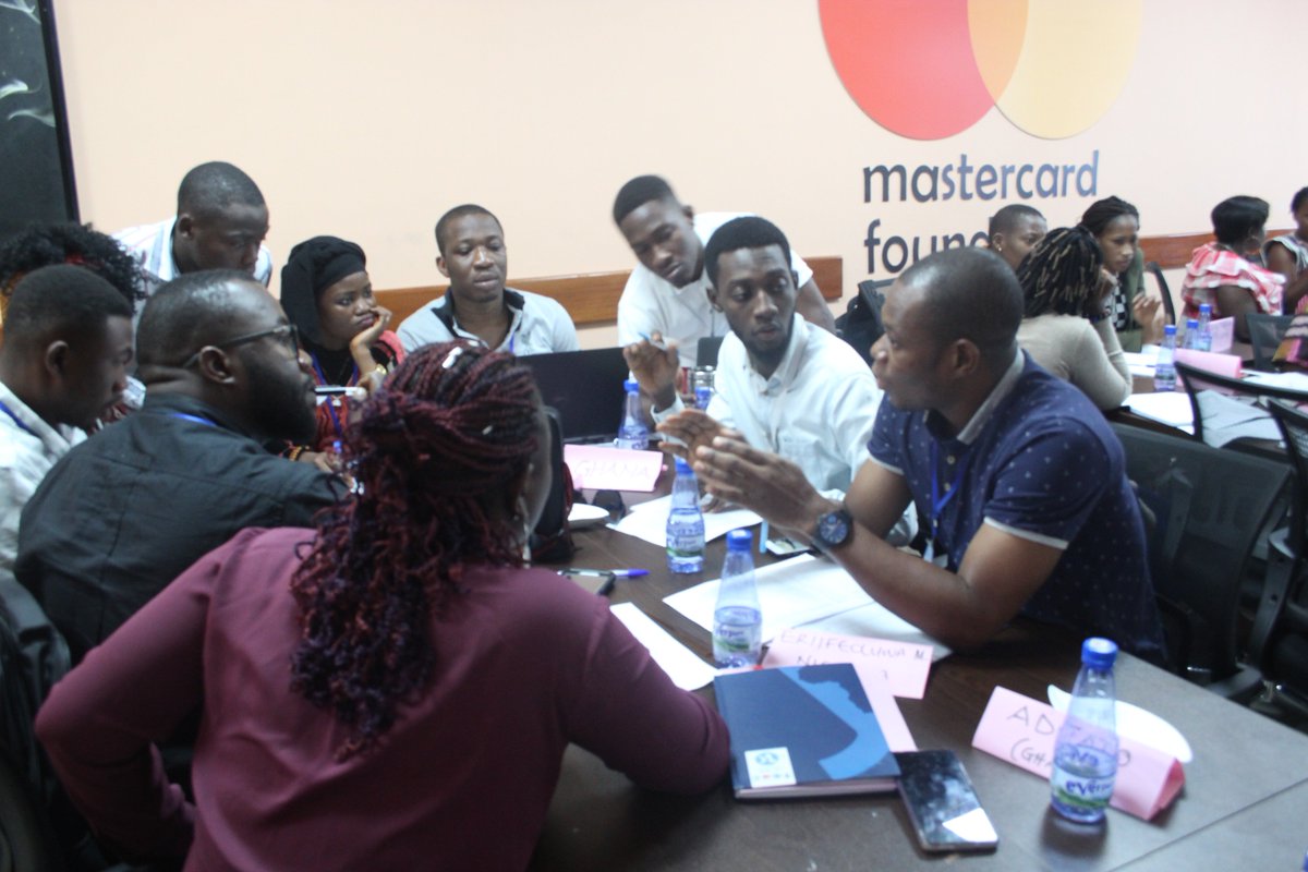 YALIRLCWAAccra's tweet photo. Public Policy Track discusses their case study   
#YALIRLCWA #GhanaCohort11 https://t.co/MRKABqgBjY
