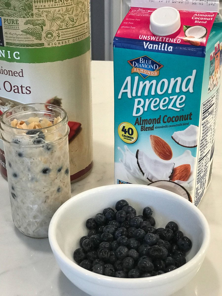 drchrismohr (@drchrismohr) on Twitter photo #sponsored Back to school can be hard - for kids and parents! To make things a tad easier in the AM, we love making soaked oats -- 1 cup oats, 1 cup Unsweetened Vanilla <a href="/AlmondBreeze/">Almond Breeze</a> Almond Coconut Blend, blueberries & coconut chips #worldplantmilkday #sponsored Back to school can be hard - for kids and parents! To make things a tad easier in the AM, we love making soaked oats -- 1 cup oats, 1 cup Unsweetened Vanilla <a href="/AlmondBreeze/">Almond Breeze</a> Almond Coconut Blend, blueberries & coconut chips #worldplantmilkday