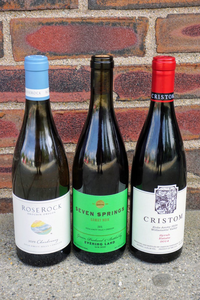 Join us for Wine Wednesday this evening! Enjoy our $14 “Oregon isn’t all Pinots” Wine Flight featuring our 2014 Roserock Chardonnay, 2015 Antoine Gamay Noir, and 2014 Cristom Syrah. #drinkindy #opensocietyindy #winewednesday