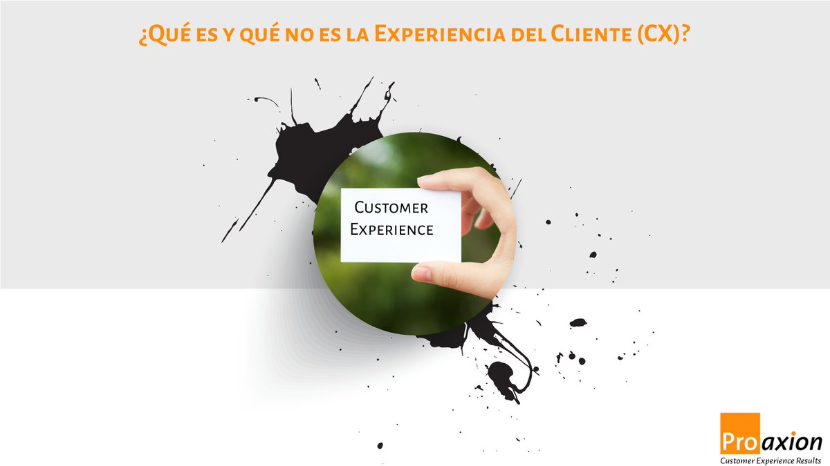 ProaxionOk's tweet image. La creciente relevancia de la Experiencia del Cliente lleva a que se confunda con conceptos vinculados. En nuestro más recienete Post te contamos todo lo que tenes que saber sobre qué es (y qué no es) la Experiencia del Cliente. bit.ly/Que-es-CX #CXBlog
