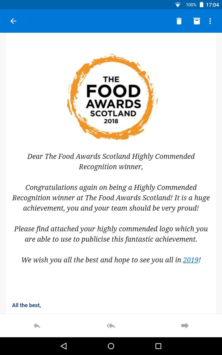 STATEMENT
Wee Sweetie refuses <a href="/CreativeOceanic/">Creative Oceanic</a> sham #FoodAwards #FoodAwardsScotland
bit.ly/2Mvjhe1
<a href="/TVZaraJ/">Zara Janjua - Broadcast Multi-Hyphenate</a> @creamogalloway <a href="/StockansOatcake/">Stockan's Oatcakes</a> <a href="/thespicewitch/">The Spice Witch</a> <a href="/TukTukStreetUK/">Tuk Tuk Indian Street Food - Official</a> <a href="/BBCSouthScot/">BBC South Scotland</a> <a href="/dailyrecord/">Daily Record</a> <a href="/foodanddrinksco/">Scotsman food&drink</a> <a href="/BBCScotland/">BBC Scotland</a> @TheCommonSpace <a href="/DGFoodandDrink/">Lorna Young</a> <a href="/DandGLife/">D&GLife</a>