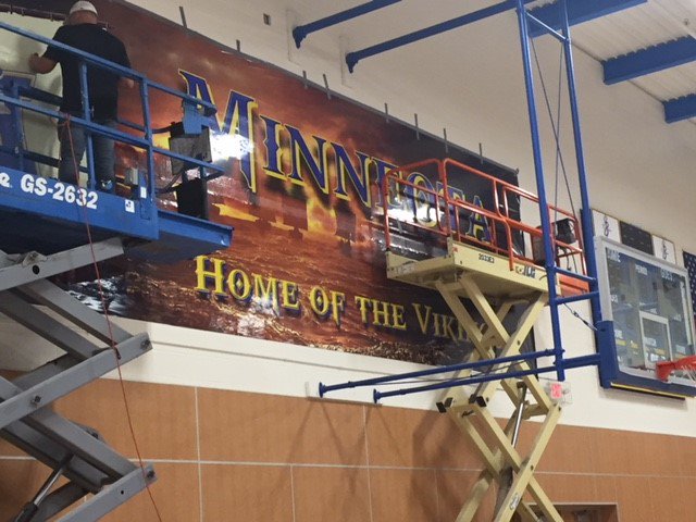 apdesignpro's tweet photo. Check it out! @minneotasports Building and gym renovations are looking impressive. From @apdesignpro have a great start to the school year and good luck with fall sports! #APSigns #APDesignpro https://t.co/IhesnAN0IJ