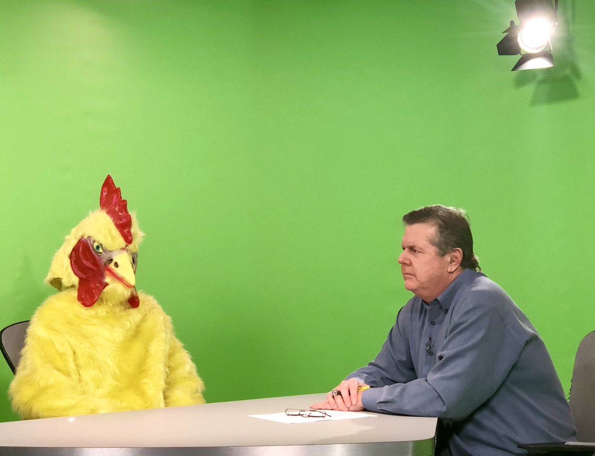 DebateChicken's tweet photo. Made my debut on @DYStateofMind today.  Tune in tonight. https://t.co/Ecn6nCeaHH