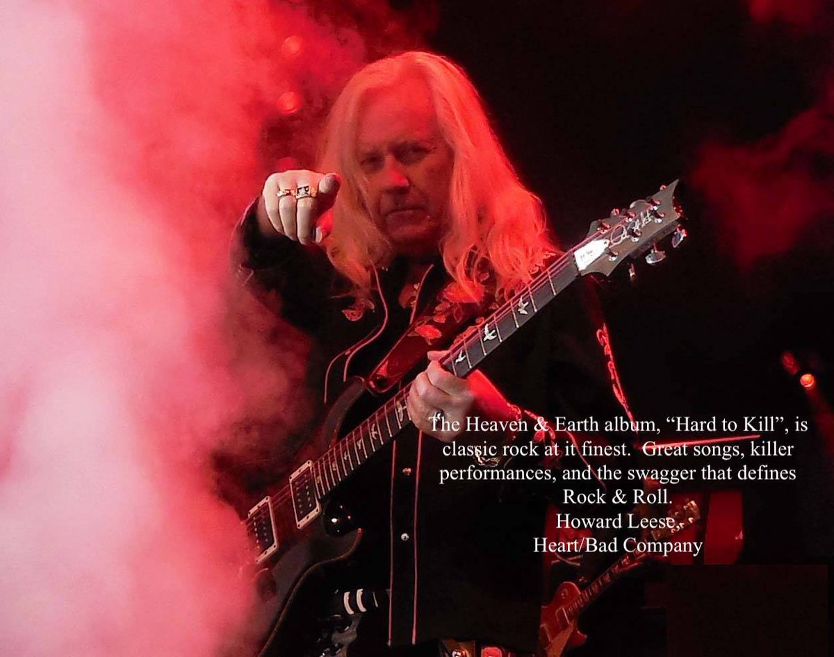 HeavenEarthBand's tweet photo. Quote from @howardleese on our new album, Hard To Kill
Get your copy here: https://t.co/YpHsDYTOrP
.......
#rockquote #heart #guitarist #hardtokill #rocknroll #rockandroll https://t.co/HyvoOudnsv