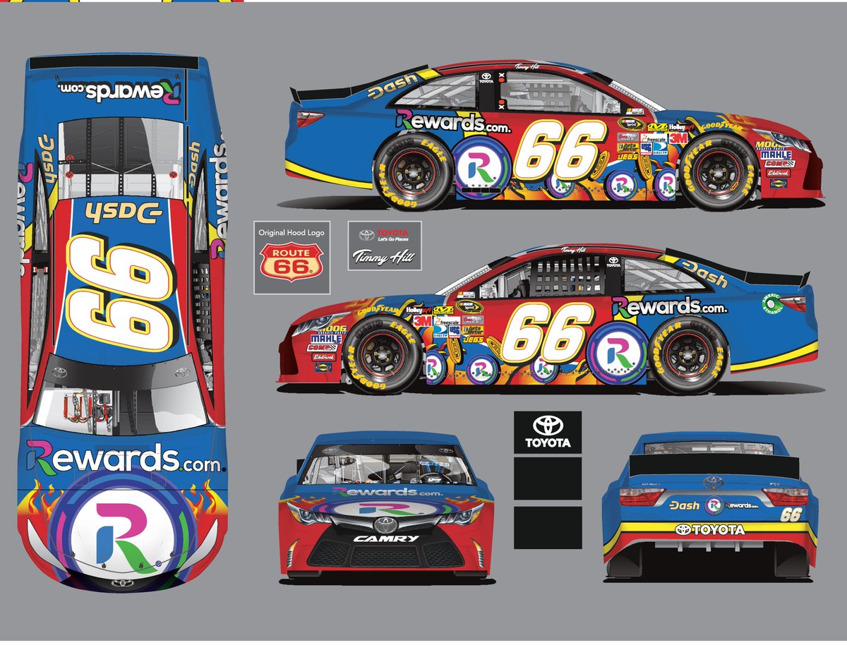 Rewardsdotcom's tweet photo. 🏎️🚨 Check out the next https://t.co/vNd3cz9OX9 NASCAR race at @TooToughToTame Raceway in South Carolina with @TimmyHillRacer ! Taking it back #oldschool with the @Hot_Wheels look for this race car! Going to be EPIC! 

#nascar #timmyhill #rewards #race #racing #driver #series https://t.co/KC1mTpMw4p