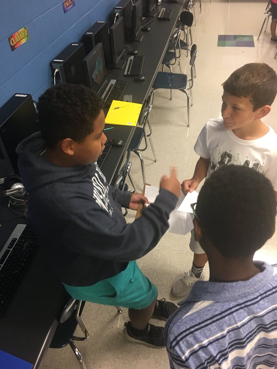 NicoleStirbens's tweet photo. STEM students in deep discussion sharing brainstorm ideas before designing their final plan. #engineeringanddesignprocess #rollercoasterengineers https://t.co/x0tuZhijMZ
