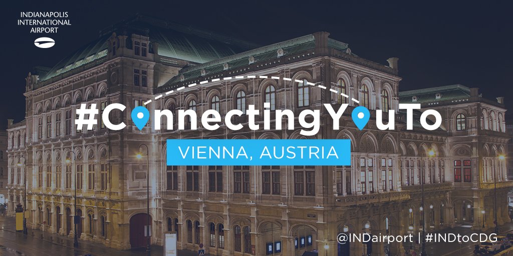 INDairport's tweet photo. Vienna, Austria is another international destination nonstop #INDtoCDG is #ConnectingYouTo! From catching an opera at the Vienna State Opera to riding the ferris wheel in Prater Amusement Park, @TheCrazyTourist lists the 15 best things to do in Vienna > https://t.co/QPfleav61u https://t.co/e1VVJZhnFs