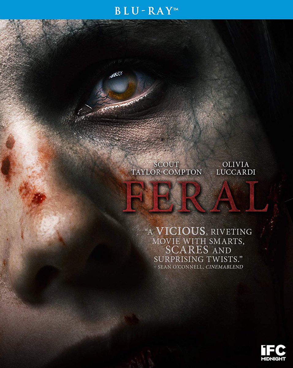 brokehorrorfan's tweet photo. Zombie thriller Feral sinks its teeth into Blu-ray &amp; DVD in October via @Scream_Factory: https://t.co/TJBMGN24WL

Starring @PoutyScouty, @Luchardii, @LewTempleActor, &amp; @Renee_Olstead! https://t.co/oRFUOHrKCW