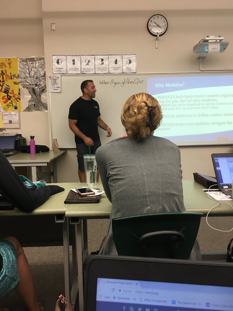 RyanCali18's tweet image. Hanging with @teachergreco learning more about Canvas!!! #WeLearnVPS