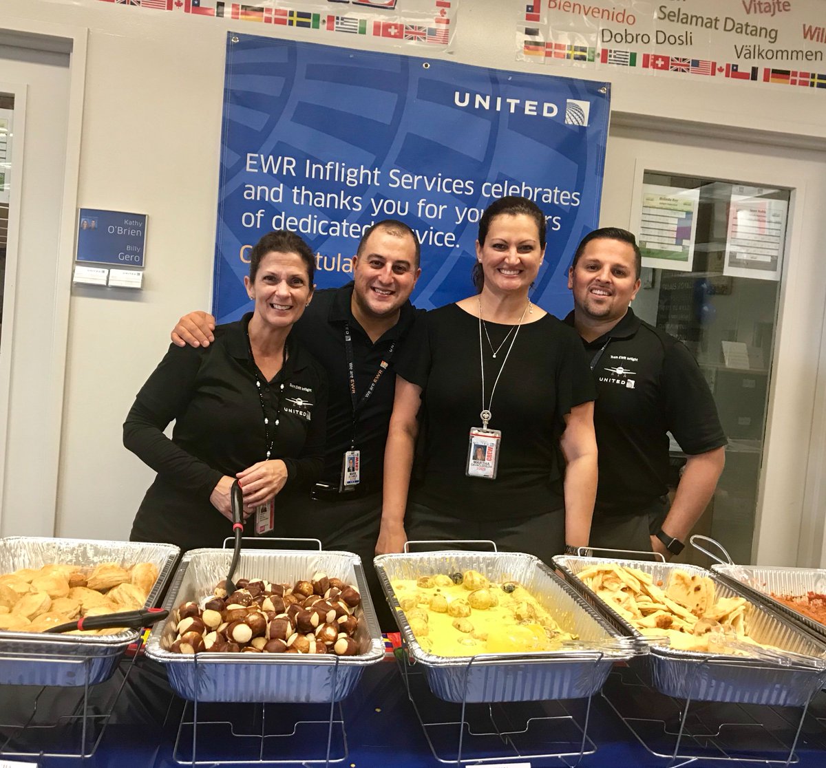 MargaretMary94's tweet photo. Thanks to #UAIFSBaseEWR leadership for the International Mixer today! Good food and a good time!! 
@MichSam1226 @McVick7 @cavacloglouM @SalazarJul 
@weareunited https://t.co/lp2E1dmLy3