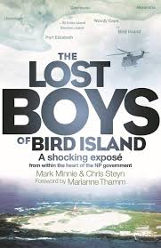 louari's tweet photo. Just finished reading #thelostboysofbirdisland by #markminnie and #ChrisSteyn.Information overload!Not sure what to make of it - horrific, scary and heartbreaking all at the same time.Left with more questions than answers, but then again, who will be answering? #BreakTheSilence https://t.co/IG0AndQQ0T