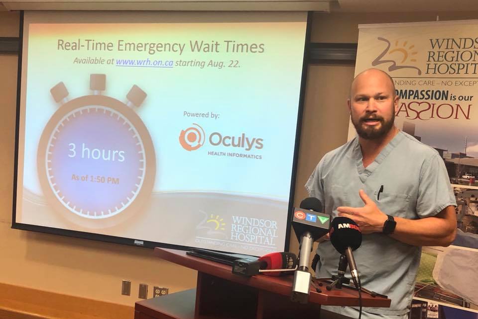 WEtechAlliance's tweet image. .@WRHospital launches prEDict, an online Emergency Department wait time clock that lets patients know the expected ER wait times at both the Ouellette &amp;amp; Met campus.

Details: bit.ly/2Px2THC

#YQG #ER #WaitTimes #Healthcare #HHWinDet