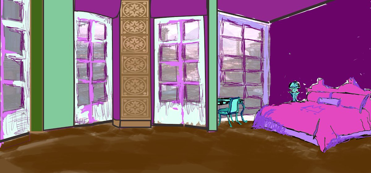 SusannaIlmonen's tweet photo. Early skething for kings palace. 😁 #ScrewTheGame #Sketching #GameDev #PnC https://t.co/kFgakoDLob