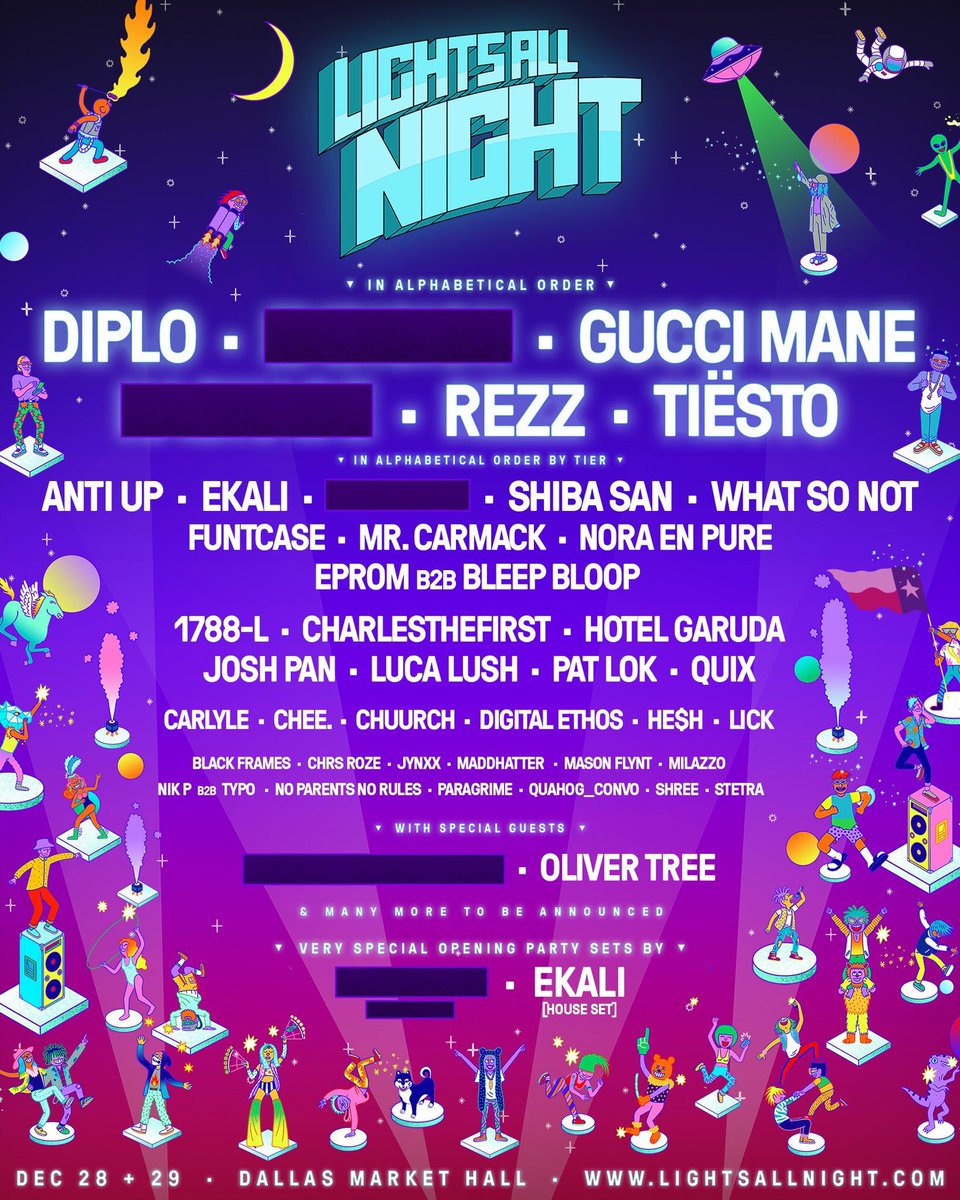 FAM‼️ RT &amp; tag your squad for a chance to win 4 tickets to <a href="/LightsAllNight/">Lights All Night</a>
•Must Follow
<a href="/LightsAllNight/">Lights All Night</a>
<a href="/TexasEDMFamily/">TEXAS EDM FAMILY</a>
•Ends 12.2
