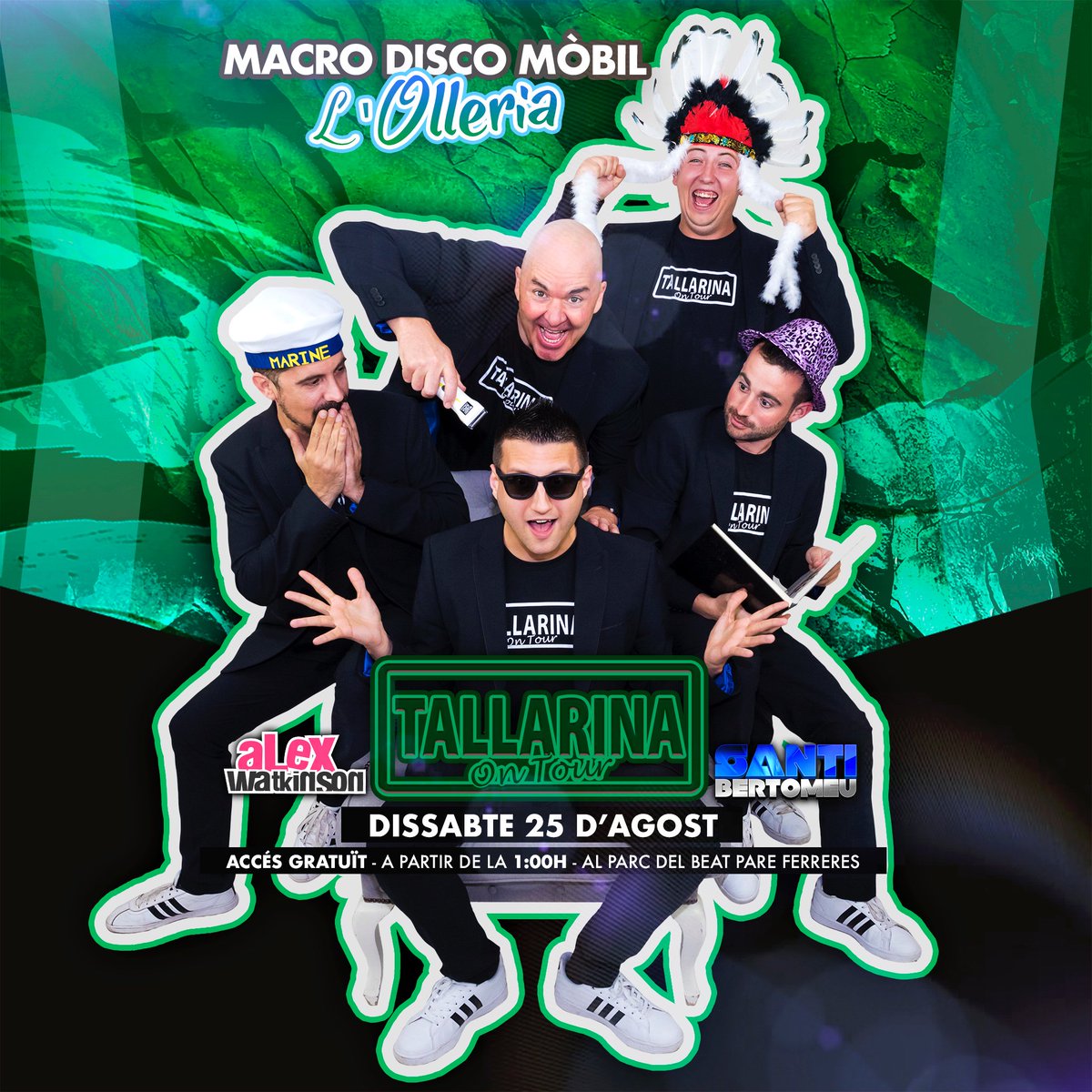 SantiBertomeu's tweet photo. 🔥MACRO a L'OLLERIA🔥
Ja estem preparats per al proper @TallarinaOnTour!! Ens vegem dissabte a partir de la 1am a l'#Olleria! Anem a passar-ho d'allò més bé... Que no t'ho conten 😜 #SantiBertomeu #OnionAndBAck #AlexWatkinson https://t.co/92rgjBoX1j