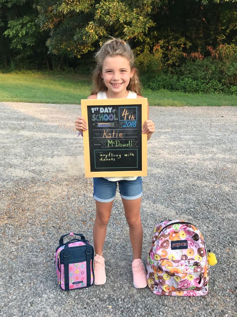 StJude's tweet image. Katie became a St. Jude patient in 2011, after being diagnosed with acute lymphoblastic leukemia. Now she’s back home and happy to report that her first day of fourth grade was full of friends and fun. “We’re so proud and thankful for Katie,” said her mom.