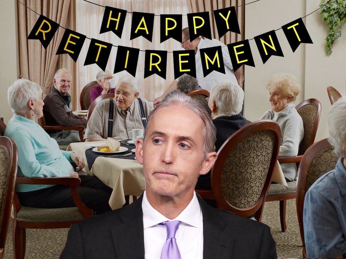 As my good friend moves one year closer to his golden years, I wanted to wish him a happy retirement. He has earned his social security and the super senior golf tees await! Happy birthday, @TGowdySC!