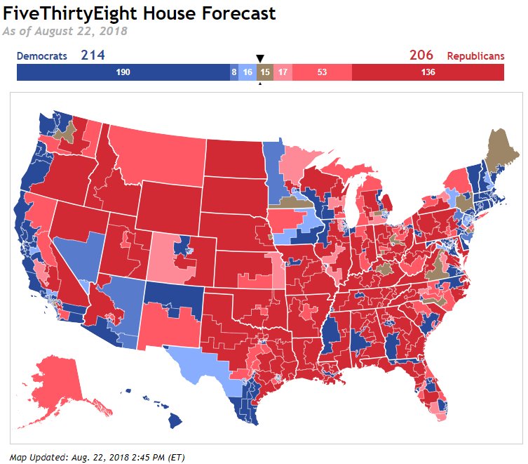 270toWin on Twitter "Interactive version of the FiveThirtyEight House