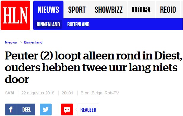 Hier zat meer in. Gemiste kans, <a href="/HLN_BE/">HLN.BE</a>!