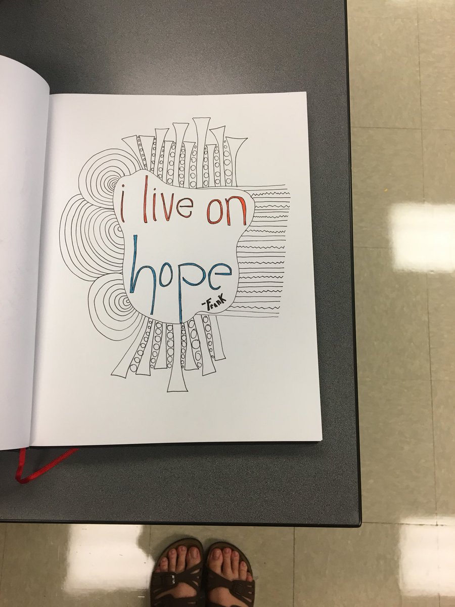 aaiken87's tweet photo. Feeling inspired by @ftgallagher and his words this morning ! (I listen better while I doodle) @SASD_Vernfield https://t.co/6bAlkjF3Ue