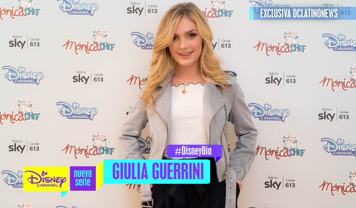 mydisneylatino's tweet photo. La actriz italiana @its_giuliag que anteriormente participó en #AlexYCo como Rebecca, también será parte del elenco de la NUEVA SERIE #DisneyBia que se estrena en 2019 en #DisneyChannel. https://t.co/D1K7ShTJRJ