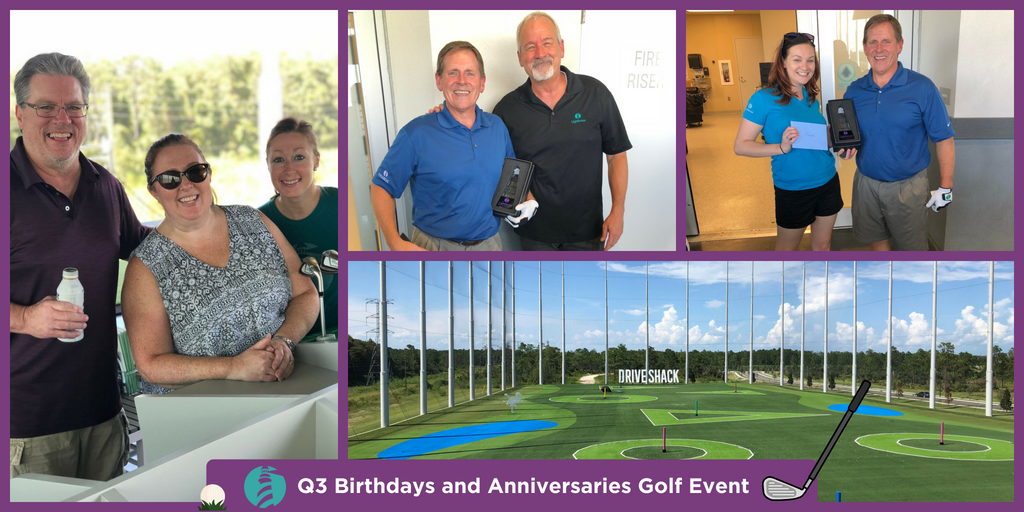 LighthousePIC's tweet image. It was great having our whole team in town to celebrate our Q3 birthdays and anniversaries! #DriveShack #birthday #anniversary