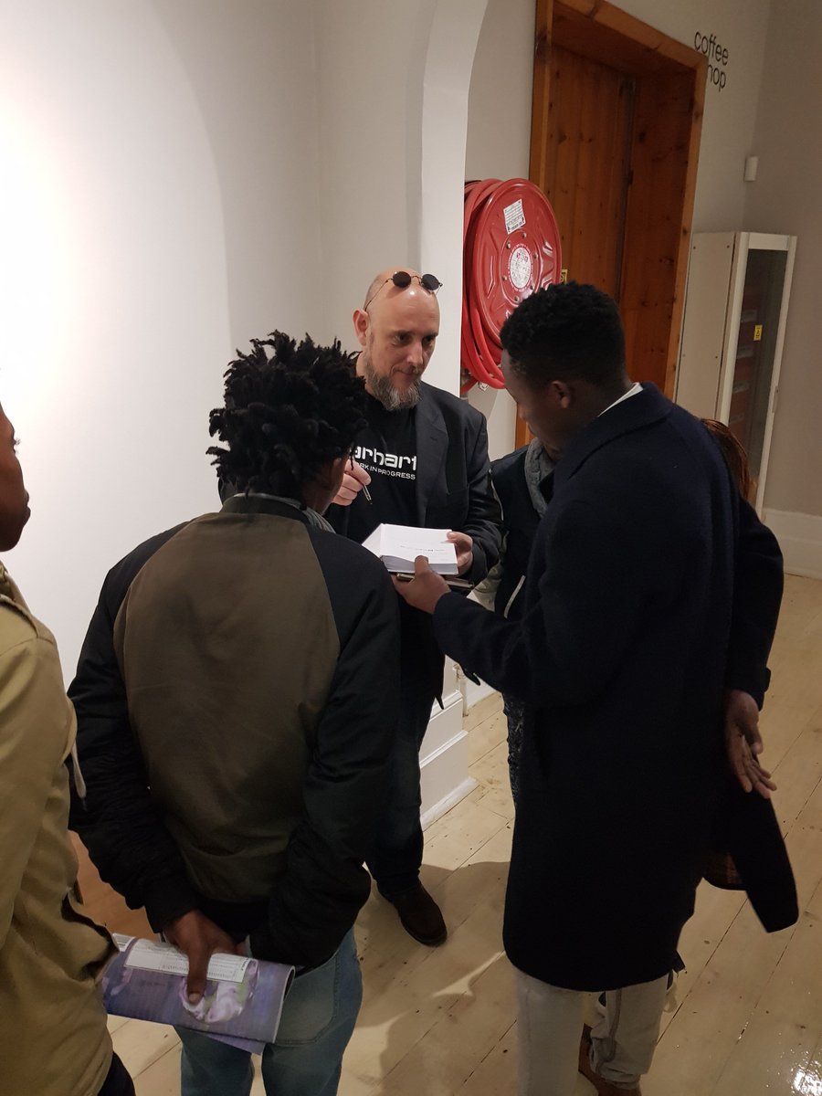 ExhibidApp's tweet photo. An update for you all to mention that the MANIFEST event went really well! Thanks to all of you inspiring artists that came to learn and share more knowledge. #MANIFEST #ExhibidApp #ArtInPortElizabeth #LocalArt #SouthAfricanArt #Exhibid #cedricvanderlinden https://t.co/Il5exiDrlP