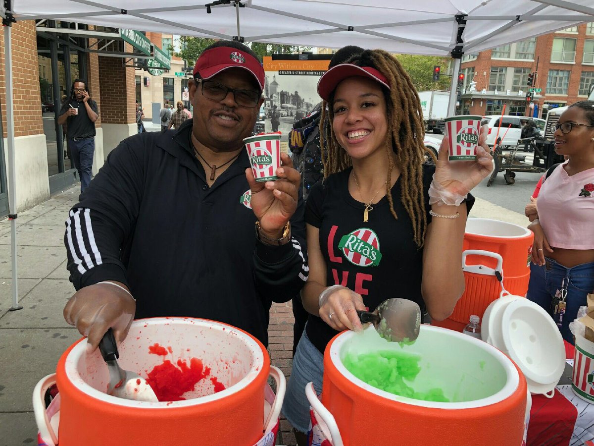 We’re out here celebrating @benseverything!!  Happy 60th to a legend!! #bcb60  #benschili #benschilibowl #summer #ritasice #dc #ustreet #ritaswaterice #hstnedc #italianice #ritas #capitolhillritas #dessert #washingtondc #hstreetne #hstdc #yelpdc #capitolhilldc