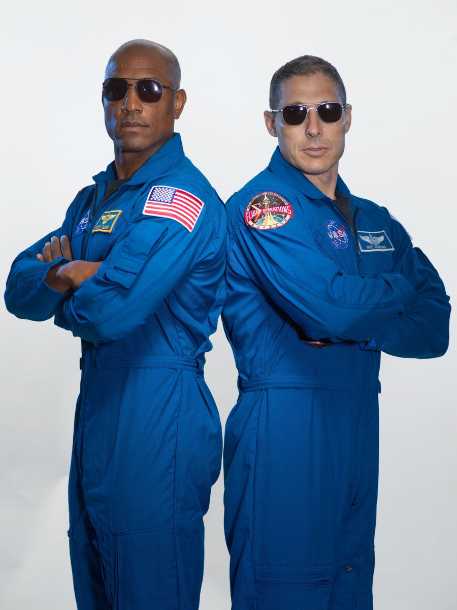 Astronaut training is serious business. Enjoying @Commercial_Crew training with my crewmate @VicGlover. Can't wait to share more updates with you all soon. https://t.co/QGycUFw6lB