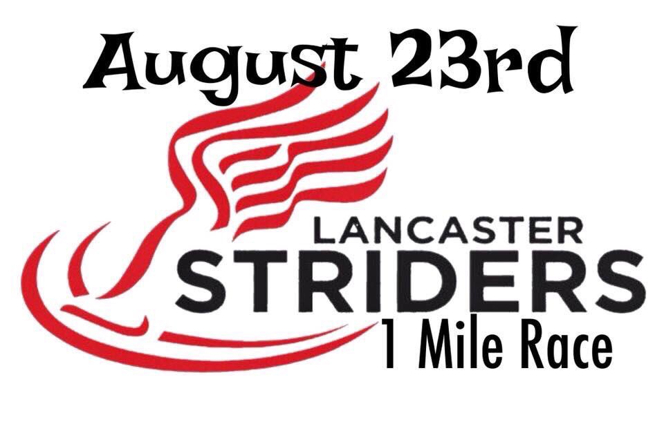 LancStriders's tweet image. Tomorrow is the day!  It's only a mile! register-this.com/?raceid=201808…