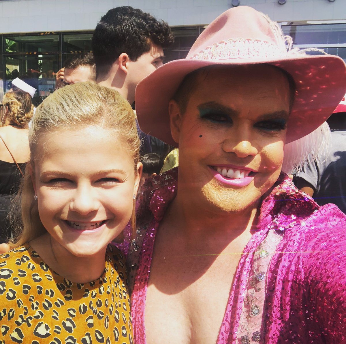 Hans (@accordionhans) on Twitter photo Last year’s winner of <a href="/AGT/">America’s Got Talent</a> standing with.... well... YOU TELL ME, HONEY!! 😂😘😜 <a href="/ItsDarciLynne/">Darci Lynne</a> #agt Last year’s winner of <a href="/AGT/">America’s Got Talent</a> standing with.... well... YOU TELL ME, HONEY!! 😂😘😜 <a href="/ItsDarciLynne/">Darci Lynne</a> #agt