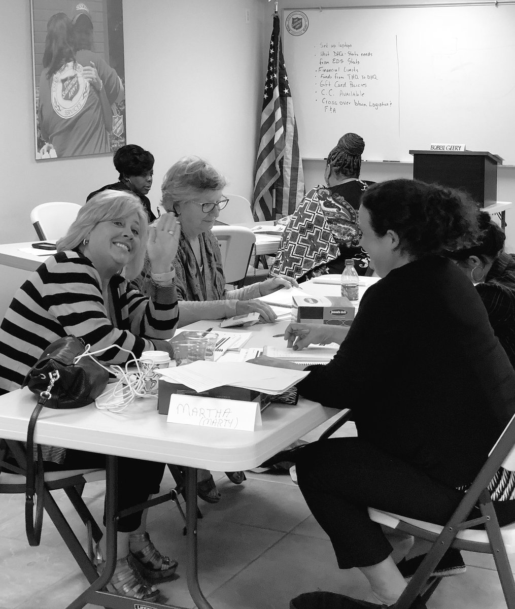 ANNBGEE's tweet photo. Preparing Salvation Army disaster workers for their next deployments.  Let’s hope it’s not any time soon. #TrainingDay @SalArmyEDS @emguru_terry https://t.co/3oDrOcglQX
