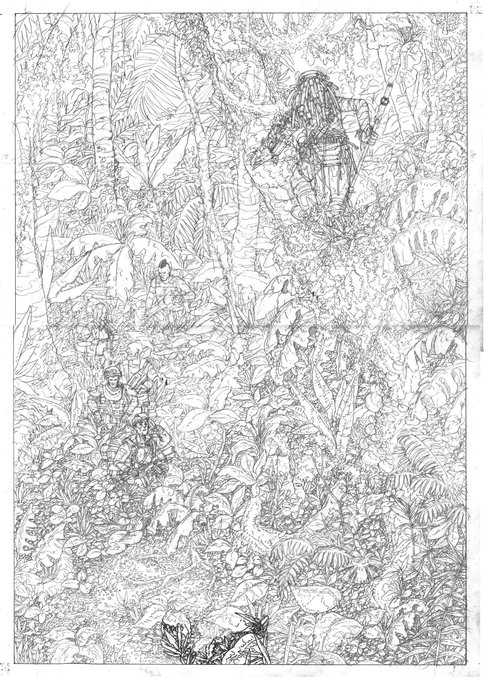 Predator
#predator #skifi #future #ink #jungle #pencil #art #artwork #comic #comicart #hunt 