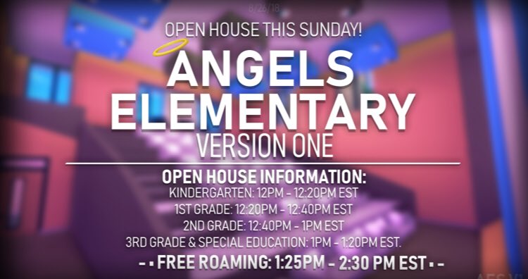Angels Elementary School Angelseschool Twitter - update roblox elementary school roblox