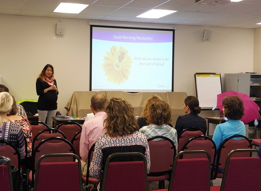 TalemHomeCare's tweet photo. What a great networking event with @AGEucate this morning! #seniorcare #seniorhealth #ageucate #dementialive https://t.co/rCTngjws6D