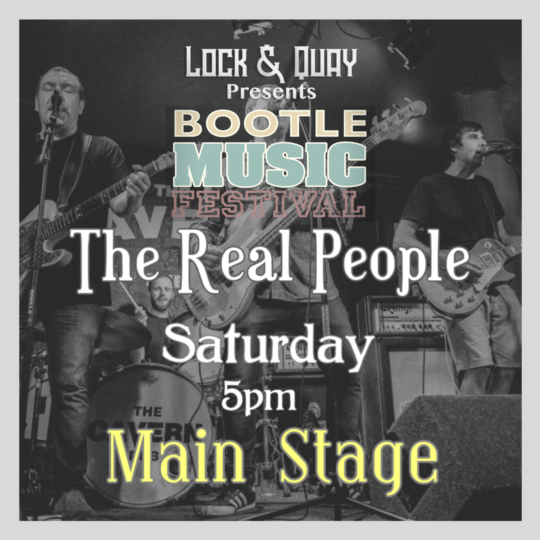 One of a boss Bootle line-up! @RealPeopleband #rockindie #liverpool #bootlemusicfestival #BankHolidayWeekend eventbrite.co.uk/e/bootle-music… …