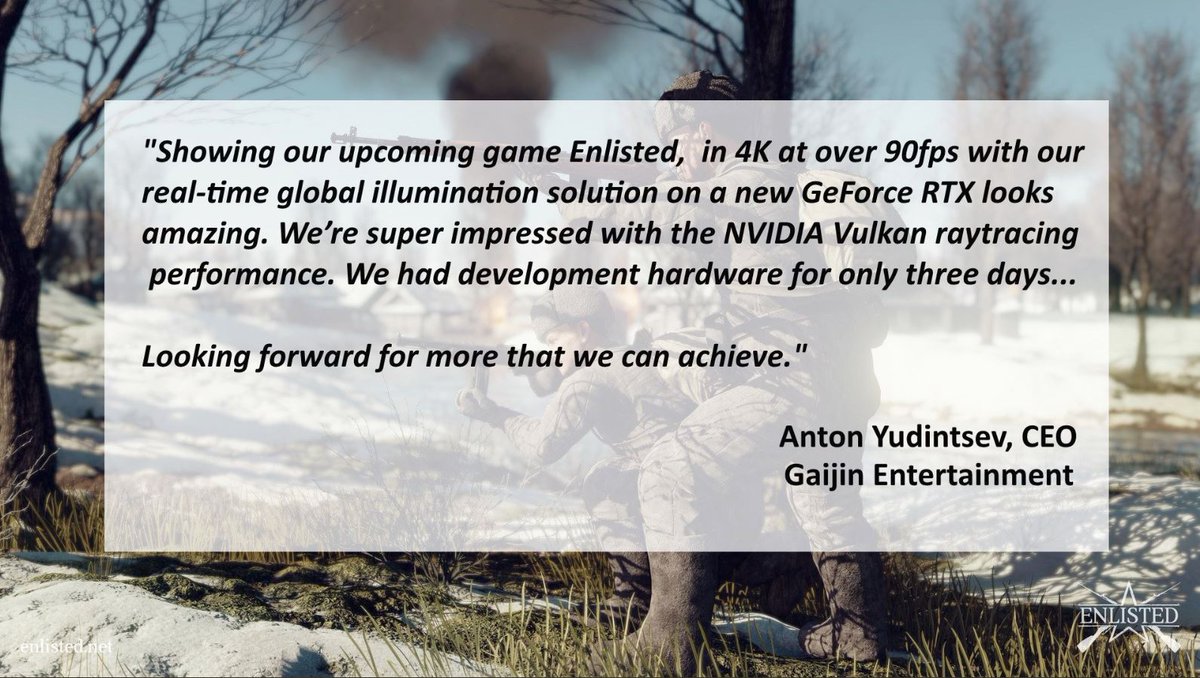 Enlisted Anton Yudintsev Ceo Of Gaijin Entertainment During Nvidia S Gamescom18 Presentation Graphicsreinvented Enlisted Enlistedgame T Co 90fguqvtyn Enlisted Anton Yudintsev Ceo Of Gaijin Entertainment During Nvidia S Gamescom18 Presentation Graphicsreinvented Enlisted Enlistedgame T Co 90fguqvtyn