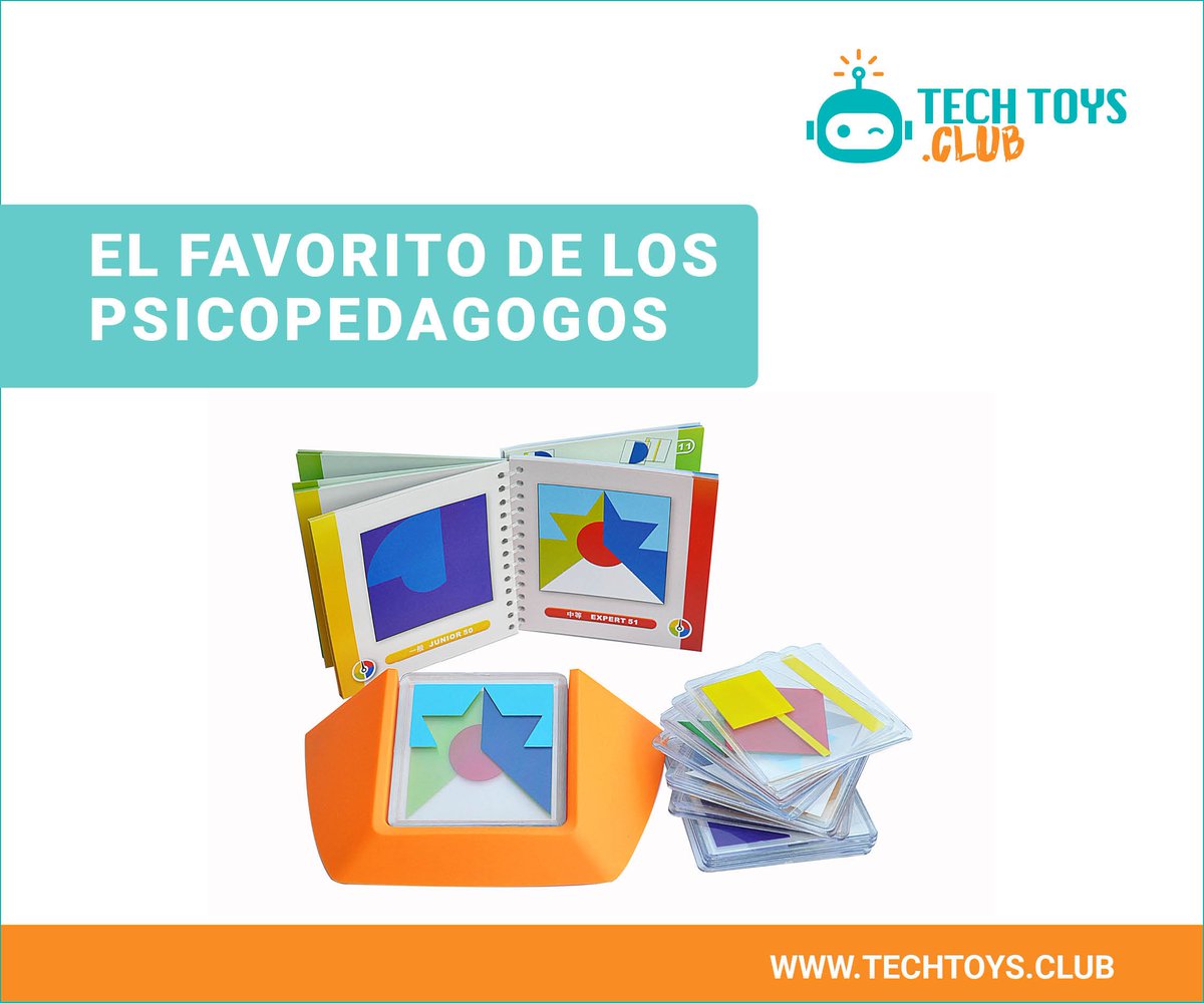 Este juego ayuda a los más pequeños en el desarrollo visual-espacial. Tienen que recrear la imagen del libro superponiedo las placas transparentes con formas y colores. Con varios niveles de dificultad.