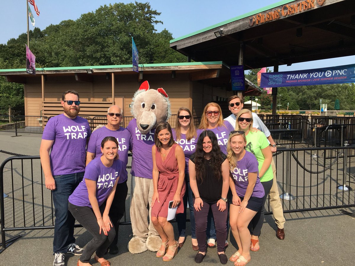 Wolf Trap On Twitter Wolfie Amelia Draper And The WolfTrap