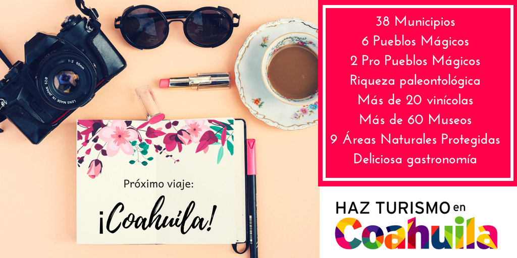 Coahuila's tweet photo. #EnUnMensajeTeDigo que ya es tiempo de que vengas a Coahuila y disfrutes todo lo que tenemos para ti. ¡Te vas a sorprender! #HazTurismo 😉 https://t.co/IVCarAIuFt