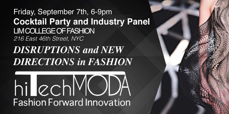 TailornovaTech's tweet photo. Latest fashion Tech innovations and disruptors panel is happening on Sep 7th, 6-9pm at LIM College during #NYFW . Get your tickets now for an exclusive Industry Panel and a Cocktail Party:
https://t.co/FP652qM3hj https://t.co/KEs23eoANt